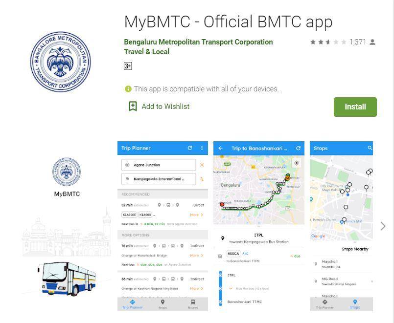 MYBMTC Mobile App